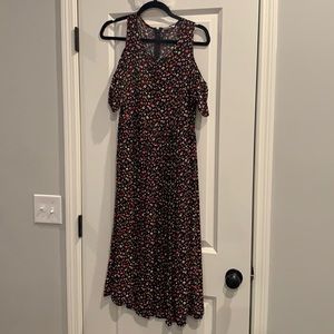 Floral midi dress